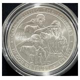 2010 BOY SCOUTS OF AMERICA CENTENNIAL UNC SILVER