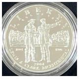 2004 LEWIS & CLARK BICENTENNIAL PROOF SILVER