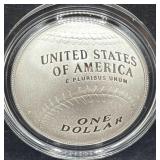 2014 NATIONAL BASEBALL HALL OF FAME PROOF SILVER