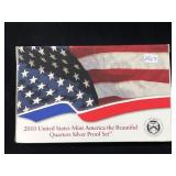 2010 AMERICA THE BEAUTIFUL QUARTERS SILVER PROOF
