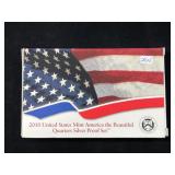 2010 AMERICA THE BEAUTIFUL QUARTERS SILVER PROOF