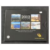 2012 AMERICA THE BEAUTIFUL QUARTERS UNC COIN SET
