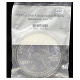 2019 AMERICA THE BEAUTIFUL 5 OZ SILVER COIN -
