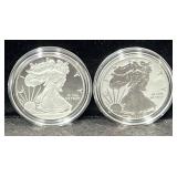 2012 AMERICAN EAGLE SAN FRANCISCO 2-COIN SILVER