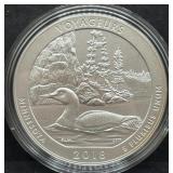 2018 AMERICA THE BEAUTIFUL 5 OZ SILVER UNC COIN -