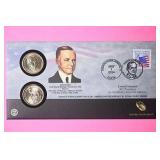(5) PRESIDENTIAL $1 COIN COVERS - MINT SEALED -