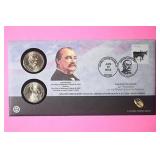 (5) PRESIDENTIAL $1 COIN COVERS - MINT SEALED -