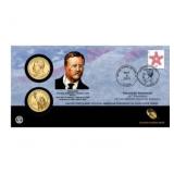 (5) PRESIDENTIAL $1 COIN COVERS - MINT SEALED -