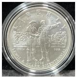 2004 LEWIS & CLARK BICENTENNIAL UNC SILVER DOLLAR