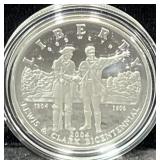 2004 LEWIS & CLARK BICENTENNIAL PROOF SILVER