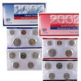 2002 U.S. MINT UNC COIN SET (U02) - SEALED BOX