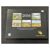 2016 AMERICA THE BEAUTIFUL QUARTERS UNC COIN SET