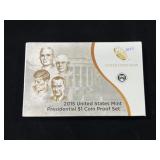 2015 U.S. MINT PRESIDENTIAL DOLLAR PROOF SET -