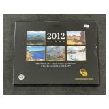 2012 AMERICA THE BEAUTIFUL QUARTERS UNC COIN SET