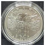 2004 LEWIS & CLARK BICENTENNIAL UNC SILVER DOLLAR