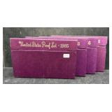 (4) 1985 U.S. MINT PROOF SETS