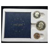 1976 BICENTENNIAL SILVER PROOF SET