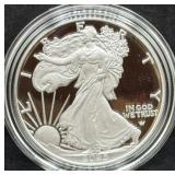 2025-W PROOF SILVER EAGLE WITH BOX AND COA