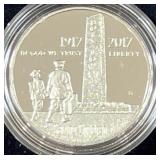 2017 BOYS TOWN CENTENNIAL PROOF CLAD HALF DOLLAR -