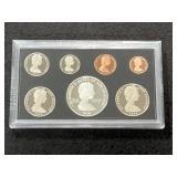 1978 NEW ZEALAND PROOF COIN SET - $1 COIN IS