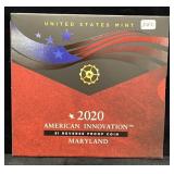 2020 AMERICAN INNOVATION $1 REVERSE PROOF COIN -