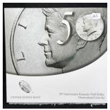 50TH ANNIVERSARY KENNEDY HALF DOLLAR UNC COIN