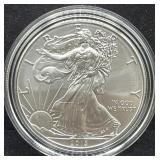 2013 UNC SILVER EAGLE W/BOX AND COA