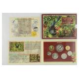 1995 NEW ZEALAND BRILLIANT UNC COIN SET -