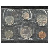 1981 CANADA UNC COIN SET WITH COA