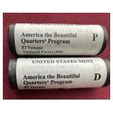 U.S. MINT SEALED BOX (PL1) EL YUNQUE QUARTERS ROLL