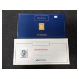 2022 USPS 24K GOLD LAYERED .999 FINE SILVER STAMP