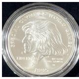 1995 SPECIAL OLYMPICS WORLD GAMES UNC SILVER