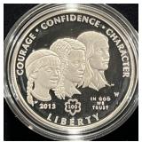 2013 GIRL SCOUTS CENTENNIAL PROOF SILVER DOLLAR