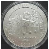 2016 AMERICA THE BEAUTIFUL 5 OZ SILVER UNC COIN -