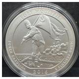 2016 AMERICA THE BEAUTIFUL 5 OZ SILVER UNC COIN -