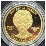 2016 "PATRICIA NIXON" FIRST SPOUSE GOLD PROOF COIN
