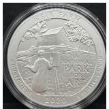 2020 AMERICA THE BEAUTIFUL 5 OZ SILVER UNC COIN -