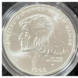1995 SPECIAL OLYMPICS WORLD GAMES UNC SILVER