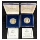 (2) 1999 SUSAN B. ANTHONY PROOF DOLLAR COINS -