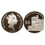 1998 NEW ZEALAND - DUNEDIN - BU $5 COIN -
