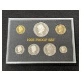 1995 NEW ZEALAND BRILLIANT PROOF  COIN SET -