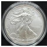 2013 UNC SILVER EAGLE W/BOX AND COA