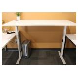 IKEA Trotten Desk Adjustible Height w/ Trashcan