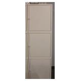 IKEA Hallen 3 Tiered Metal Storage Unit Lockers