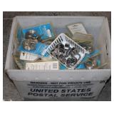 Bin Full of Key Locks & Combination Locks