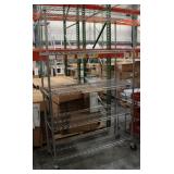 ULINE 5 Tier Wire Shelving Unit