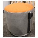 Sunon Fabric Round Pouf Ottoman