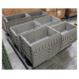 Pallet of Hudson Exchange Attached-Lid Containers