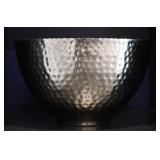 Stainless Steel Hammered Serving Bowl