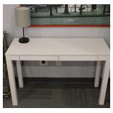 IKEA White Desk w/ Drawers & Lamp